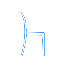 Furniture Side Chairs Victoria Ghost Chair Sticker Svg Vector, Free Vectors File